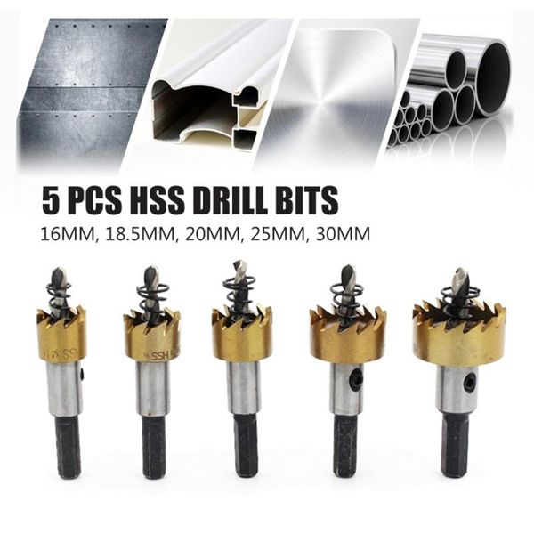 5pcs high speed steel hole drill bit alloy stainless steel metal hole metal industrial grade iron sheet iron plate reaming set
5pcs high speed steel hole drill bit alloy stainless steel metal hole metal industrial grade iron sheet iron plate reaming set