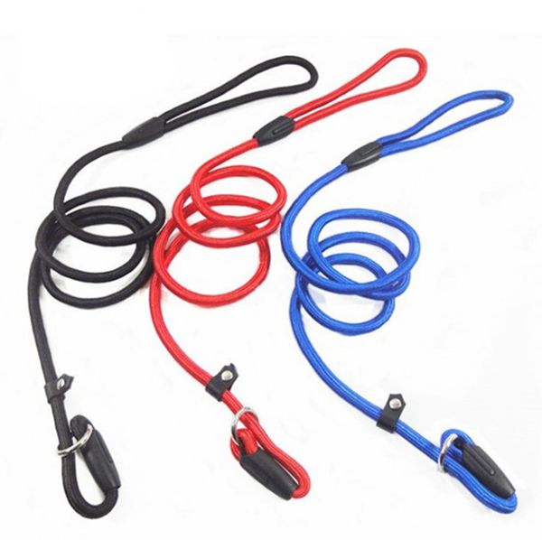 pet dog nylon rope training leash slip lead strap adjustable traction collar pet animals rope supplies accessories 0.6*130cm leash
pet dog nylon rope training leash slip lead strap adjustable traction collar pet animals rope supplies accessories 0.6*130cm leash
