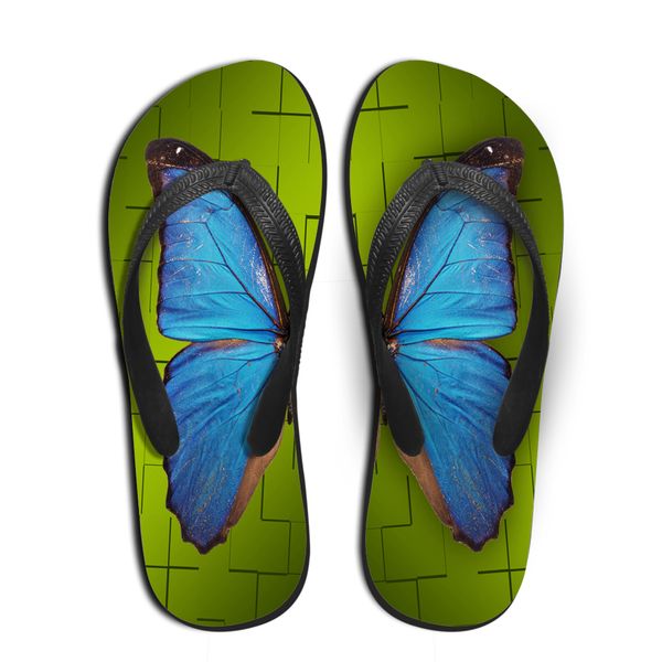 customized women summer rubber flip flops 3d butterfly printed beach slippers for ladies fashion female non-slip flat sandals, Black 
customized women summer rubber flip flops 3d butterfly printed beach slippers for ladies fashion female non-slip flat sandals, Black