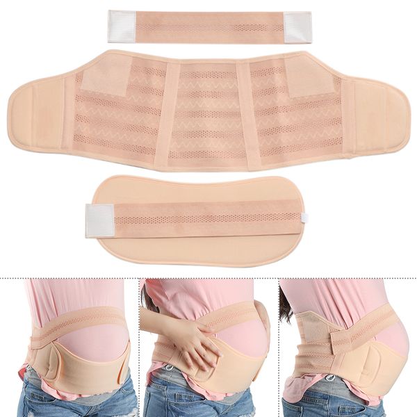 lumbar back support waist band for maternity pregnancy belly belt prenatal care athletic bandage belly bump brace protector, White
lumbar back support waist band for maternity pregnancy belly belt prenatal care athletic bandage belly bump brace protector, White