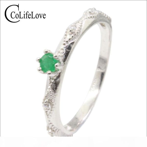 elegant 925 silver emerald ring 3mm natural si grade emerald silver ring sterling silver emerald jewelry romantic gift for girl
elegant 925 silver emerald ring 3mm natural si grade emerald silver ring sterling silver emerald jewelry romantic gift for girl
