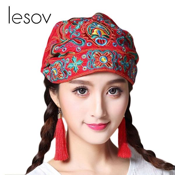 lesov bohemian retro beanie hat women embroidery flower ethnic cotton turban cap elastic breathable vintage skull cap bonnet new, Blue;gray
lesov bohemian retro beanie hat women embroidery flower ethnic cotton turban cap elastic breathable vintage skull cap bonnet new, Blue;gray