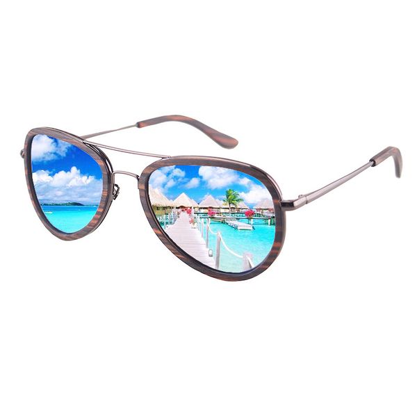 wood pilot sunglasses for men and women,new brand desige metal frame with wooden decoration sun glasses black polarized lens, White;black
wood pilot sunglasses for men and women,new brand desige metal frame with wooden decoration sun glasses black polarized lens, White;black