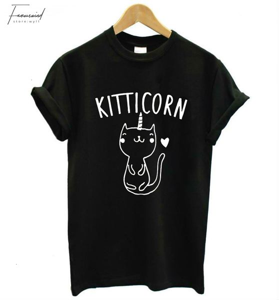 для женщин дизайнер футболки женщин конструктора рубашки kitticorn unicorn печати тенниска хлопка hipster смешные t рубашка девушки top tumb, White
для женщин дизайнер футболки женщин конструктора рубашки kitticorn unicorn печати тенниска хлопка hipster смешные t рубашка девушки top tumb, White