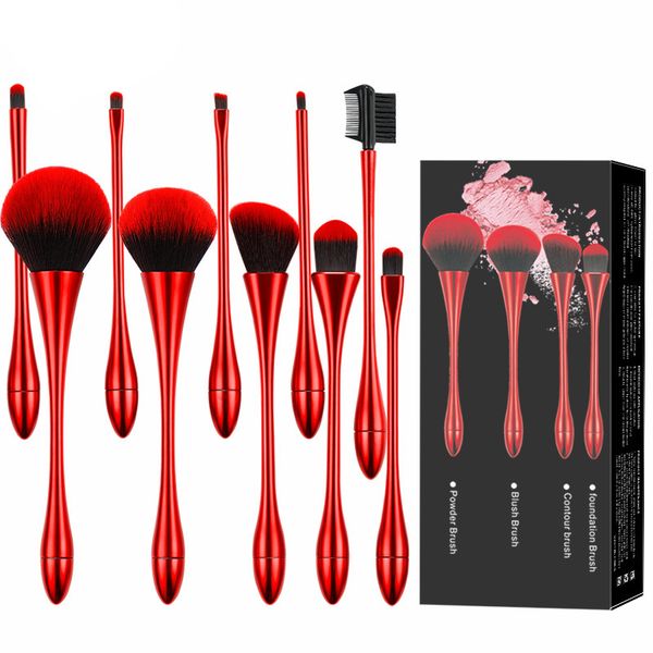 10pcs makeup brushes set cosmetic foundation powder blush eye shadow makeup tools 3 colors available j1545
10pcs makeup brushes set cosmetic foundation powder blush eye shadow makeup tools 3 colors available j1545