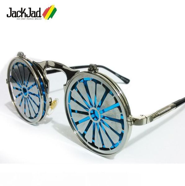 jackjad 2018 fashion steampunk gothic vintage clamshell sunglasses men women personality round style sun glasses oculos de sol mx190723, White;black
jackjad 2018 fashion steampunk gothic vintage clamshell sunglasses men women personality round style sun glasses oculos de sol mx190723, White;black
