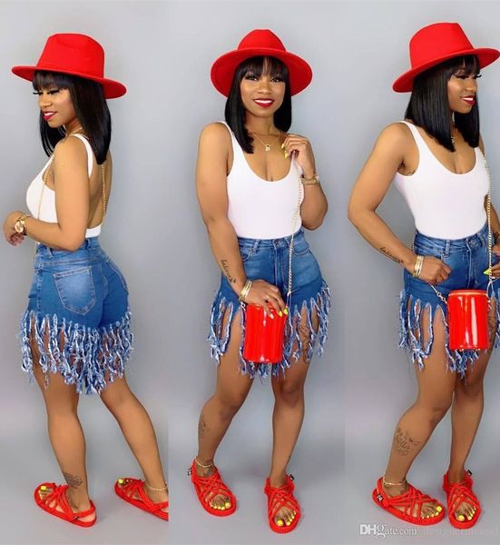summer women short tassel jeans high waist jeans fashion designer vintage shorts jeans female skinny pants, Blue
summer women short tassel jeans high waist jeans fashion designer vintage shorts jeans female skinny pants, Blue