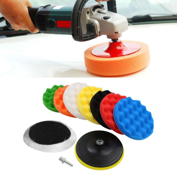 10 pcs sponge polishing buffing waxing pad kit for car polisher buffer with drill adapter 3'' car wash tools
10 pcs sponge polishing buffing waxing pad kit for car polisher buffer with drill adapter 3'' car wash tools