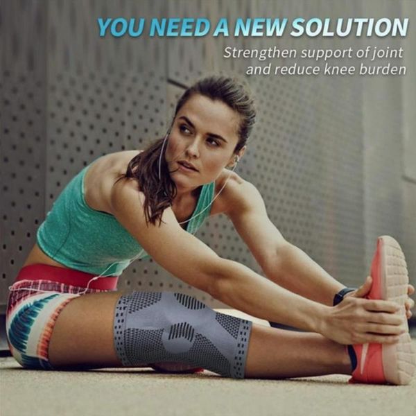 knee sleeve knee pad silicone padded basketball 2 color nylon anti-collision riding brace fitness joint pain keep warm, Black;gray
knee sleeve knee pad silicone padded basketball 2 color nylon anti-collision riding brace fitness joint pain keep warm, Black;gray