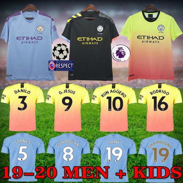 new thailand jesus de bruyne kun aguero 19 20 manchester soccer jersey city 2020 sane jerseys football shirt men kids kit sets uniforms, Black;yellow
new thailand jesus de bruyne kun aguero 19 20 manchester soccer jersey city 2020 sane jerseys football shirt men kids kit sets uniforms, Black;yellow