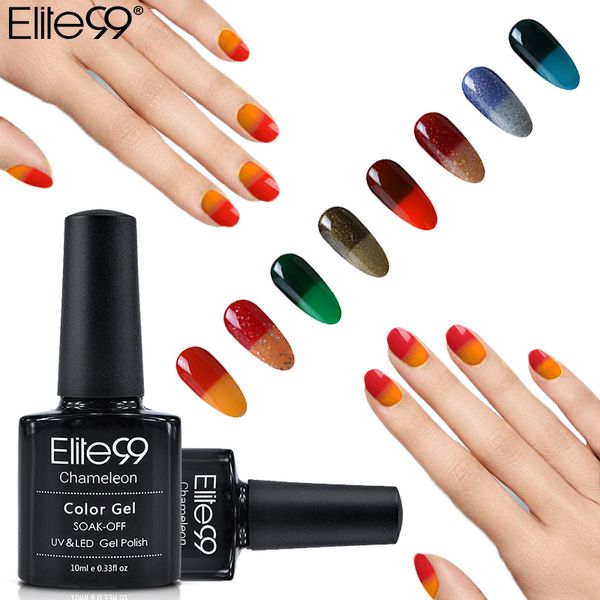 elite99 mood temperature change nail polish 100 colors thermal color changing uv/led lamp need gel varnish uv gel 10ml
elite99 mood temperature change nail polish 100 colors thermal color changing uv/led lamp need gel varnish uv gel 10ml