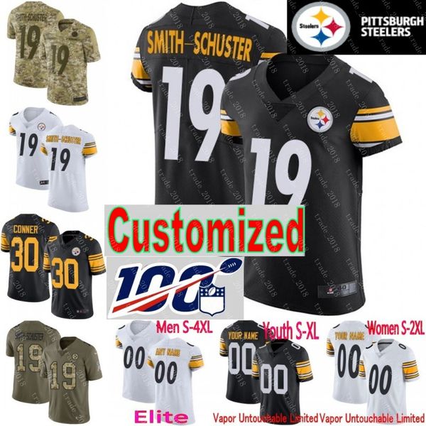 100th patch custom steeler jersey men youth women jerome bettis joe haden terry bradshaw troy polamalu james conner shazier elite limited, Black;red
100th patch custom steeler jersey men youth women jerome bettis joe haden terry bradshaw troy polamalu james conner shazier elite limited, Black;red