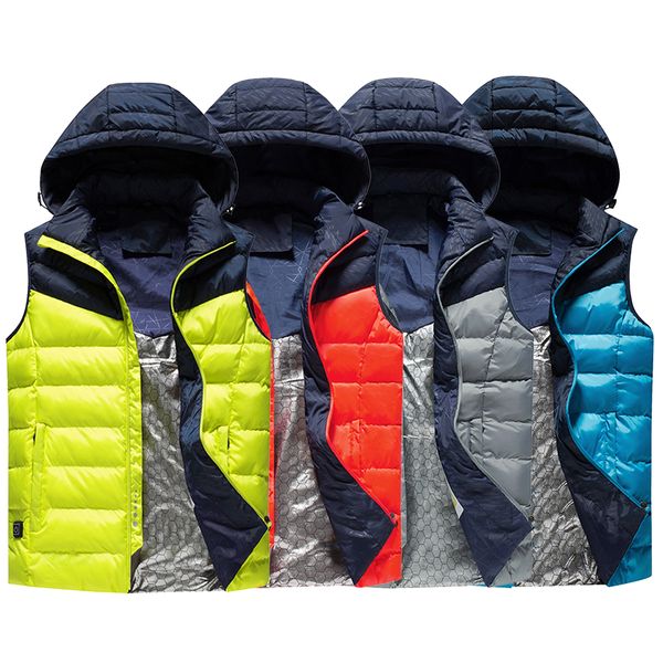 lambda new arrival men women electric heated vest heating waistcoat thermal warm clothing feather winter jacket hat, Gray;blue
lambda new arrival men women electric heated vest heating waistcoat thermal warm clothing feather winter jacket hat, Gray;blue