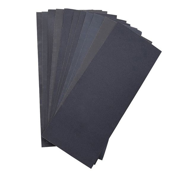 abrasive dry wet waterproof sandpaper sheets assorted grit of 400/ 600/ 800/ 1000/ 1200/ 1500 for furniture, hobbies and home im
abrasive dry wet waterproof sandpaper sheets assorted grit of 400/ 600/ 800/ 1000/ 1200/ 1500 for furniture, hobbies and home im