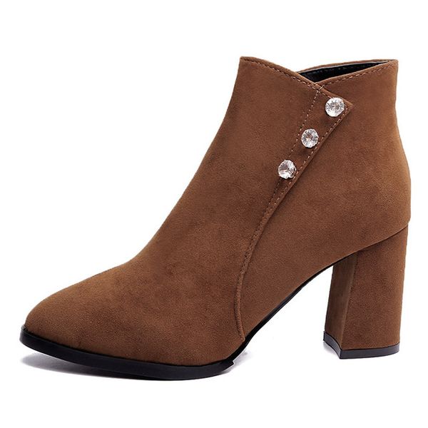autumn new women shoes women leather high heels boots fashion ladies pointed toe shoes female sneaker casual ankle boots, Black
autumn new women shoes women leather high heels boots fashion ladies pointed toe shoes female sneaker casual ankle boots, Black