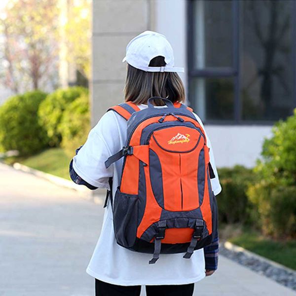 40l waterproof men backpack travel pack sports bag pack outdoor mountaineering hiking climbing camping backpack for male