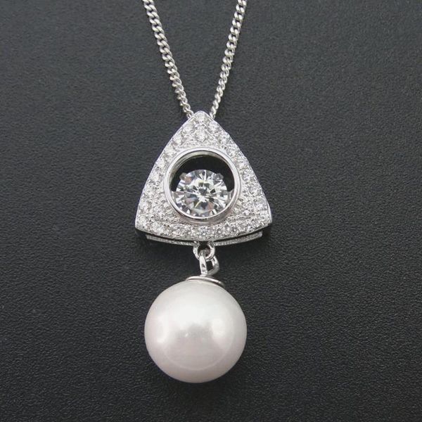 new arrival charms pendant 100% real 925 sterling silver jewelry dancing diamond & pearl dangle drop pendant necklace for women
new arrival charms pendant 100% real 925 sterling silver jewelry dancing diamond & pearl dangle drop pendant necklace for women