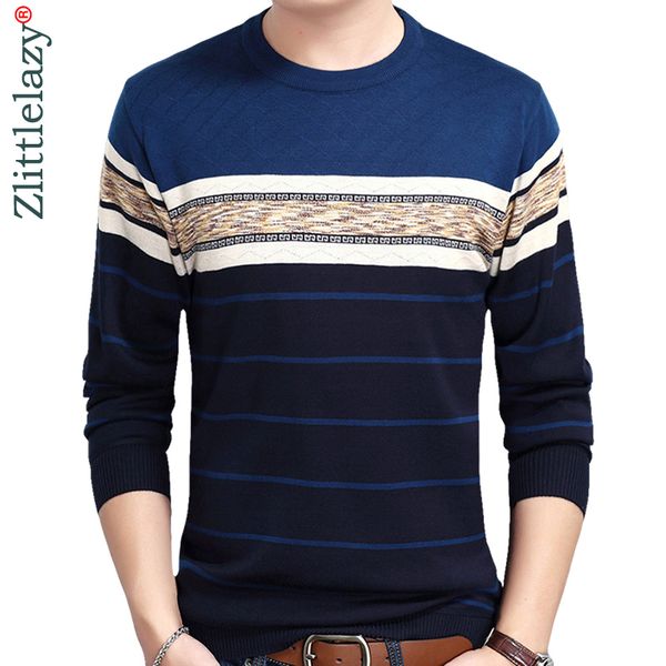 2019 new designer pullover striped men sweater dress thick winter warm jersey knitted sweaters mens wear slim fit knitwear 50552, White;black
2019 new designer pullover striped men sweater dress thick winter warm jersey knitted sweaters mens wear slim fit knitwear 50552, White;black