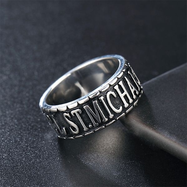 new luxury designer vintage engraved letter titanium stainless steel wide fashion rings jewelry for men, Golden;silver
new luxury designer vintage engraved letter titanium stainless steel wide fashion rings jewelry for men, Golden;silver