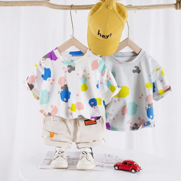 baby boys girls clothes summer children cotton printed t shirts shorts 2pcs/sets infant leisure kids fashion toddler tracksuits, White
baby boys girls clothes summer children cotton printed t shirts shorts 2pcs/sets infant leisure kids fashion toddler tracksuits, White