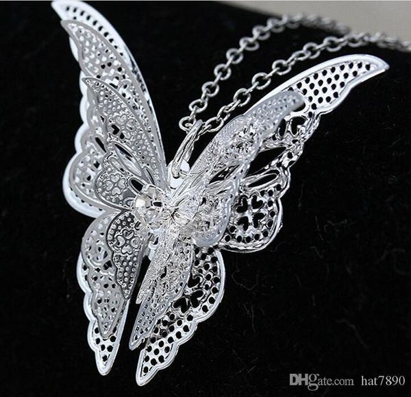 10pc lot новый горячий серебро 925 покрытое металлом ювелирные изделия hollow butterfly не содержит цепочки lovely, Silver
10pc lot новый горячий серебро 925 покрытое металлом ювелирные изделия hollow butterfly не содержит цепочки lovely, Silver