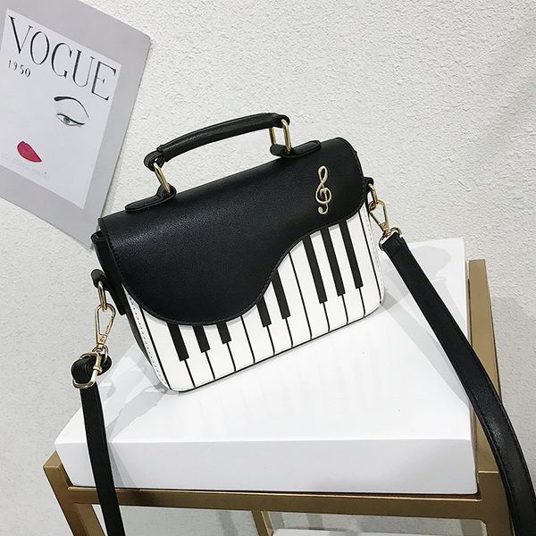piano bag small square bag cross new sweet fresh handbag women's