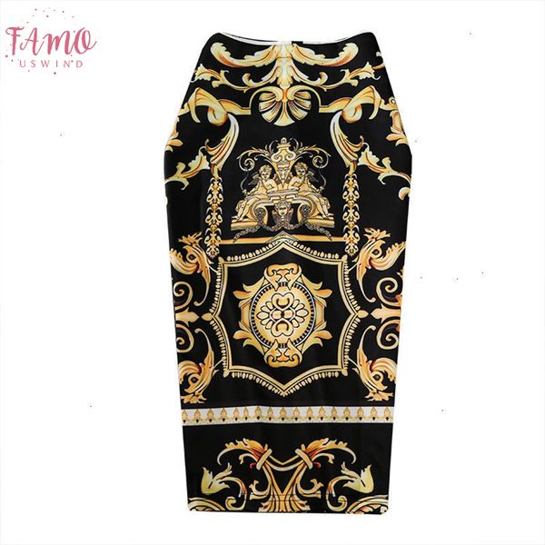 new coming 2020 european women summer print pencil skirt high stretch abstract pattern midi slip hip skirt female, Black
new coming 2020 european women summer print pencil skirt high stretch abstract pattern midi slip hip skirt female, Black