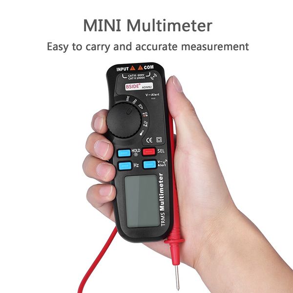 6000 counts digital multimeter auto-ranging meter voltmeter ohmmeter measuring voltage current resistance tester with trms lcd
6000 counts digital multimeter auto-ranging meter voltmeter ohmmeter measuring voltage current resistance tester with trms lcd