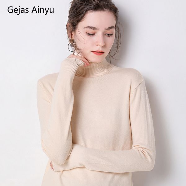 gejas ainyu sweater women fashion women turtleneck plus size cashmere sweater knitted pullover sweter winter new, White;black
gejas ainyu sweater women fashion women turtleneck plus size cashmere sweater knitted pullover sweter winter new, White;black