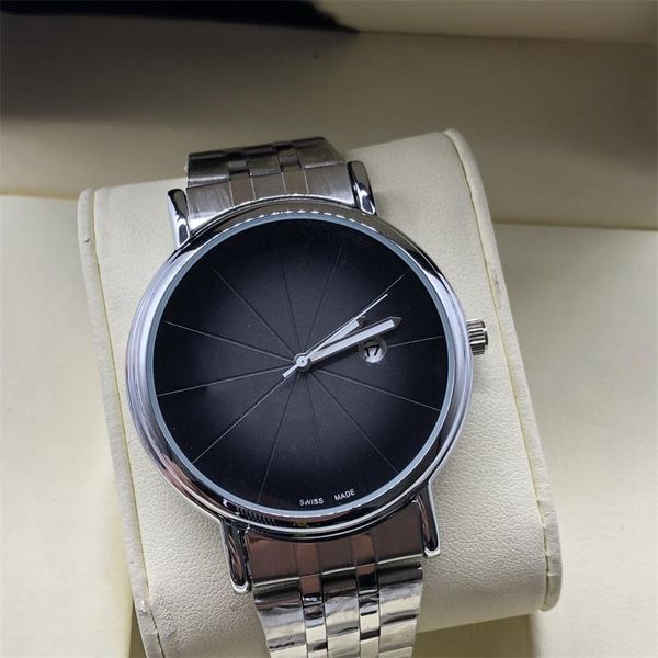 19 new aa3a automatic quartz watch men's watch waterproof fashion simple calendar 316l precision steel watchband wristwatch lucky wheel, Slivery;brown
19 new aa3a automatic quartz watch men's watch waterproof fashion simple calendar 316l precision steel watchband wristwatch lucky wheel, Slivery;brown