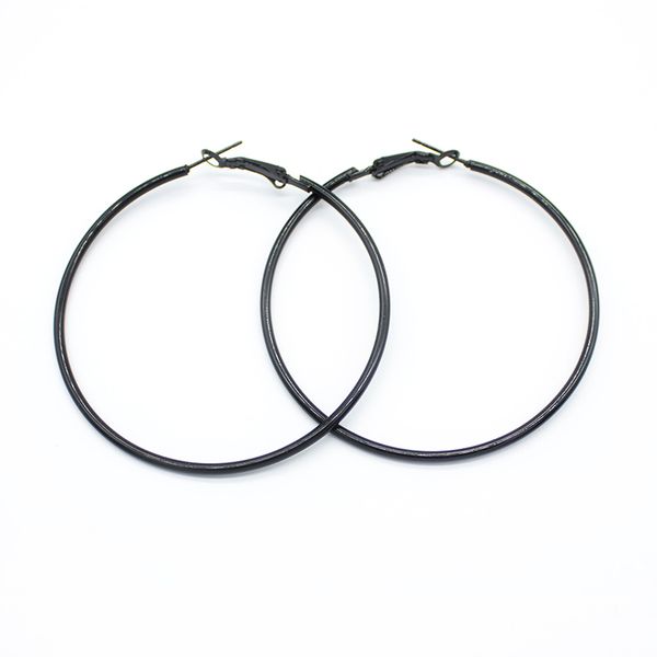 big circle black gold silver simple hoop earring for women 3 colors round punk statement earrings fashion jewelry, Golden;silver
big circle black gold silver simple hoop earring for women 3 colors round punk statement earrings fashion jewelry, Golden;silver