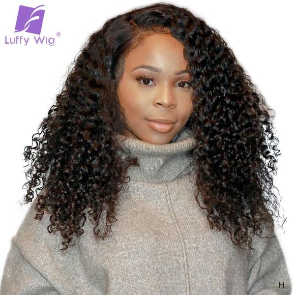 13x6 lace front kinky curly wig 5x4.5 silk base human hair wigs 130%-180% pre plucked remy brazilian hair for women luffy, Black;brown
13x6 lace front kinky curly wig 5x4.5 silk base human hair wigs 130%-180% pre plucked remy brazilian hair for women luffy, Black;brown