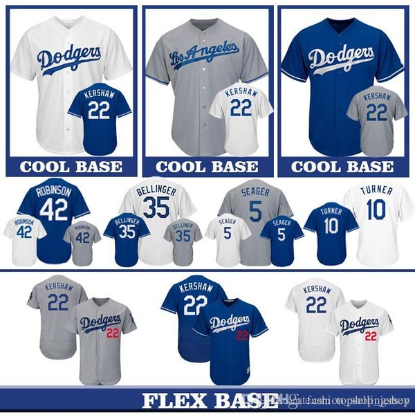 Dodgers 22 Clayton Kershaw Los Angeles 8 Manny Machado 5 Corey Seager 23 Adrian Gonzalez 10 Justin Turner Chris Taylor Baseball Jersey 
Dodgers 22 Clayton Kershaw Los Angeles 8 Manny Machado 5 Corey Seager 23 Adrian Gonzalez 10 Justin Turner Chris Taylor Baseball Jersey