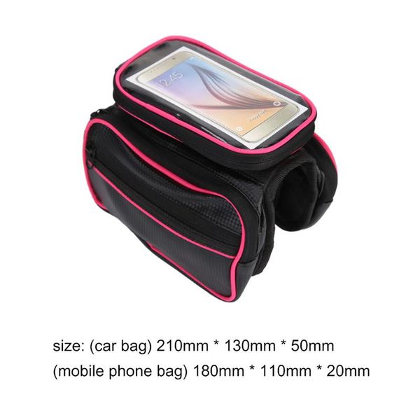 bicycle front frame bag elaborate manufacture prolonged durable mountain bike double side touch screen pouch bag
bicycle front frame bag elaborate manufacture prolonged durable mountain bike double side touch screen pouch bag