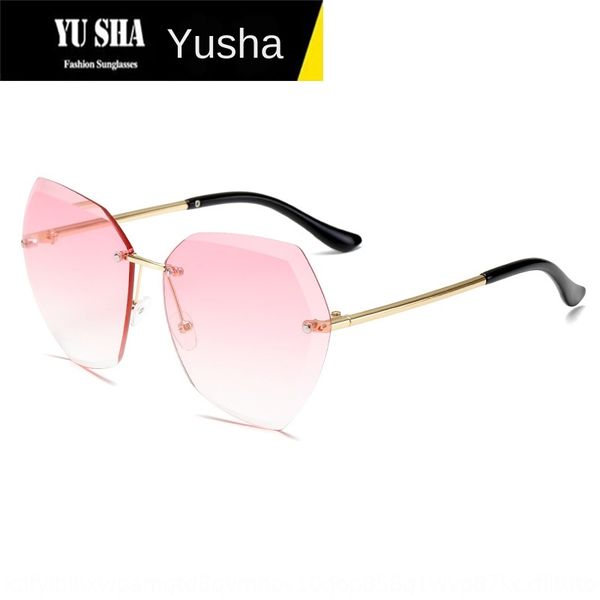 gradient ocean sheet fashion trimming women's frameless metal 7741 sun sunglasses tablet sun glasses, White;black
gradient ocean sheet fashion trimming women's frameless metal 7741 sun sunglasses tablet sun glasses, White;black