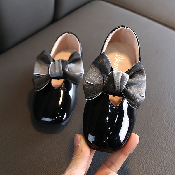 girl kids leather shoes dancing for children princess shoes party flat patent leather pure color soft bowknot syy035, Black;grey
girl kids leather shoes dancing for children princess shoes party flat patent leather pure color soft bowknot syy035, Black;grey
