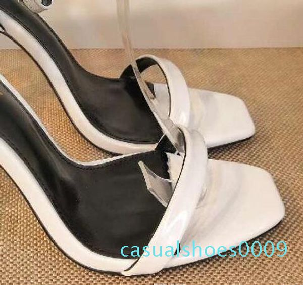 2019 luxury designer style patent leather thrill heels women unique letters sandals dress wedding shoes shoes c09, Black
2019 luxury designer style patent leather thrill heels women unique letters sandals dress wedding shoes shoes c09, Black