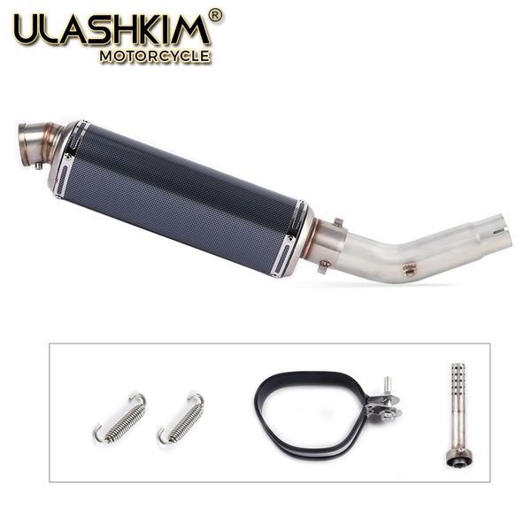 motorcycle full system exhaust muffler escape db-killer modified middle link pipe tube slip on for gsr750 gsr 750
motorcycle full system exhaust muffler escape db-killer modified middle link pipe tube slip on for gsr750 gsr 750