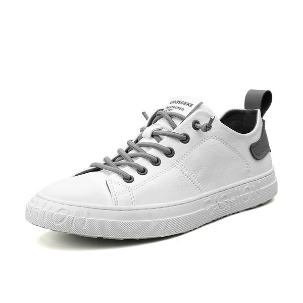 korean version fashion brand casual men leather shoes white male casual shoes breathable white sneakers leather mens moccasins, Black
korean version fashion brand casual men leather shoes white male casual shoes breathable white sneakers leather mens moccasins, Black