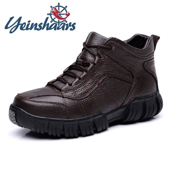 mens shoes genuine leather winter shoes classic warm comfortable leather outdoor snow boots casual safety botas brahma, Black
mens shoes genuine leather winter shoes classic warm comfortable leather outdoor snow boots casual safety botas brahma, Black