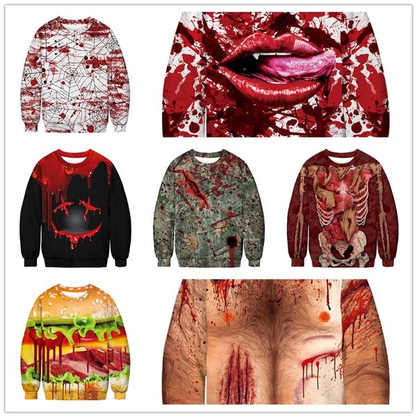 2019 new men brand hooded mens casual scary halloween 3d print party long sleeve hoodie blouse sweatshirts sudadera hombre, Black
2019 new men brand hooded mens casual scary halloween 3d print party long sleeve hoodie blouse sweatshirts sudadera hombre, Black