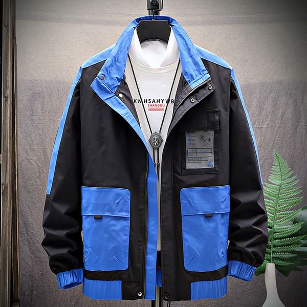 men's autumn spring casual fashion color patchwork stand collar outwear coat moletom feminino inverno casaco masculino, Black;brown
men's autumn spring casual fashion color patchwork stand collar outwear coat moletom feminino inverno casaco masculino, Black;brown