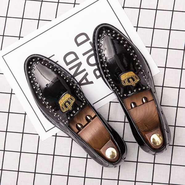 2019 new men's boat footwear fashion genuine leather loafers breathable casual shoes comfortable men's shoes party dress, Black
2019 new men's boat footwear fashion genuine leather loafers breathable casual shoes comfortable men's shoes party dress, Black
