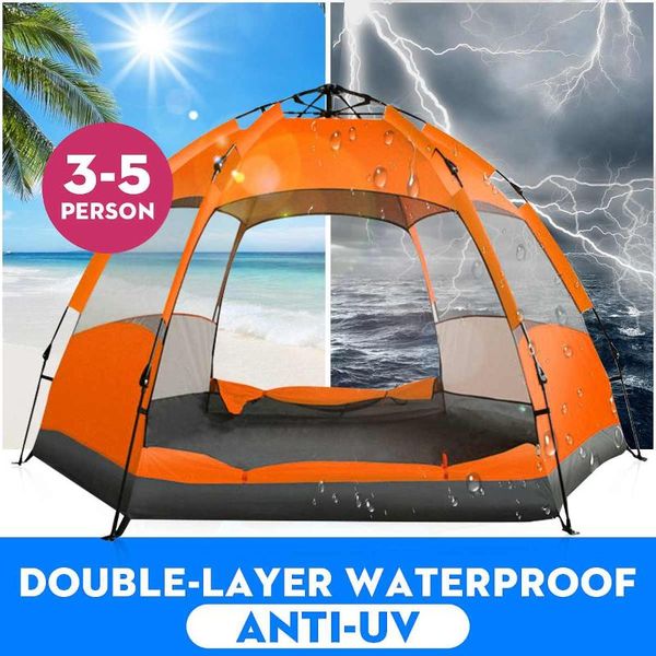 3-5 people fully automatic camping tent windproof waterproof automatic -up tent family outdoor instant setup 4 season
3-5 people fully automatic camping tent windproof waterproof automatic -up tent family outdoor instant setup 4 season