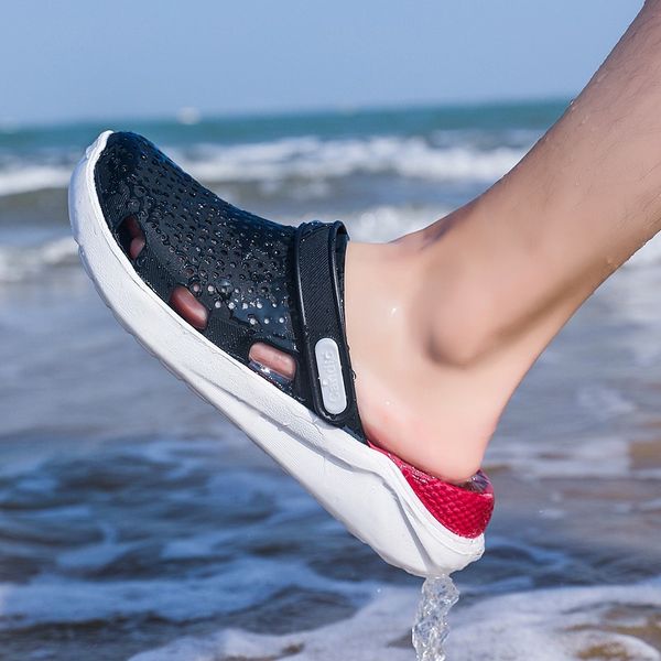 unn clogs beach slippers summer casual sandals men soft massage antiskid slides couples flip flops slip-on crocse flats mens y200616, Black
unn clogs beach slippers summer casual sandals men soft massage antiskid slides couples flip flops slip-on crocse flats mens y200616, Black