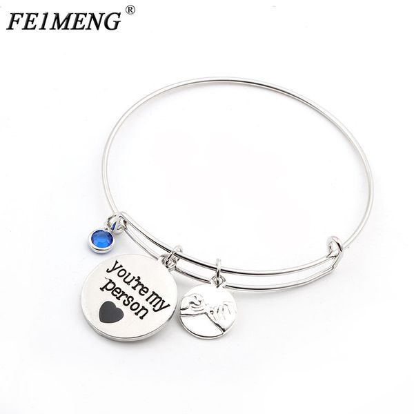h " you are my person " bracelet lover heart couple expandable crystal bangle alloy bracelets for women greys anatomy, Black
h " you are my person " bracelet lover heart couple expandable crystal bangle alloy bracelets for women greys anatomy, Black
