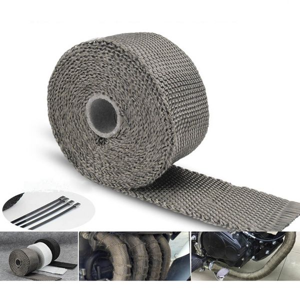 5m/10m car motorcycle thermal exhaust header pipe tape heat insulating wrap fireproof cloth roll motorcycle accessories
5m/10m car motorcycle thermal exhaust header pipe tape heat insulating wrap fireproof cloth roll motorcycle accessories