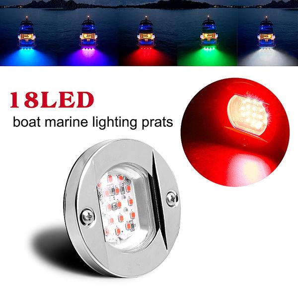 2x red stainless steel boat light round waterproof marine deck lamps mount stern stern anchor boat transom navigation lights
2x red stainless steel boat light round waterproof marine deck lamps mount stern stern anchor boat transom navigation lights