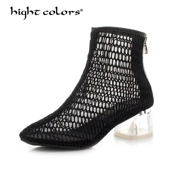 остроконечные toe лето bootie net cut out hollow cross ремень zip гладиатор сандалии короткие сапоги женщины высокий каблук насосы ljm3251, Black 
остроконечные toe лето bootie net cut out hollow cross ремень zip гладиатор сандалии короткие сапоги женщины высокий каблук насосы ljm3251, Black