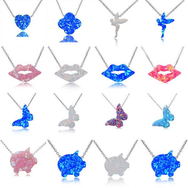 1pc romantic opal necklace pendant heart mouth pig butterfly star moon elf 925 sterling silver statement necklaces women jewelry
1pc romantic opal necklace pendant heart mouth pig butterfly star moon elf 925 sterling silver statement necklaces women jewelry